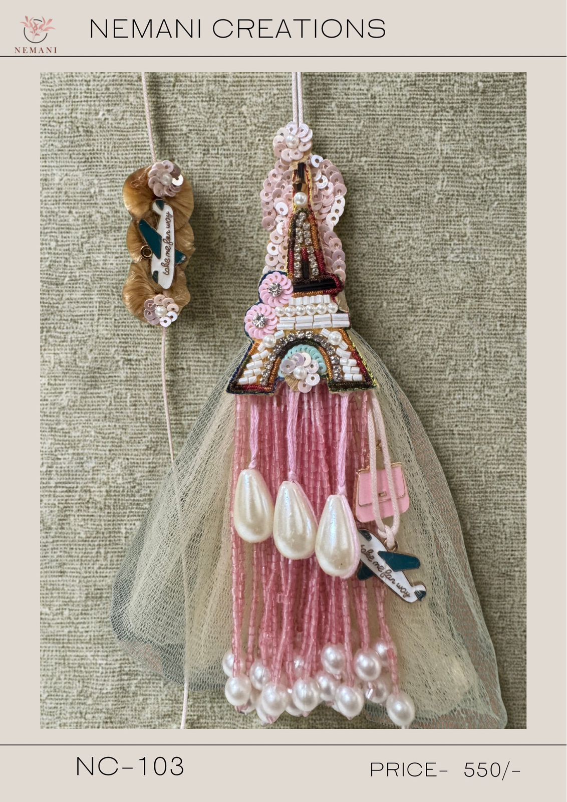 Parisian Dreams Lumba Rakhi Set