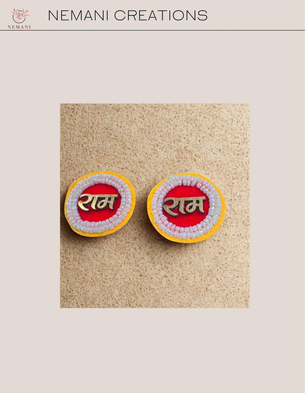 Ram Naam  (Set of 2)
