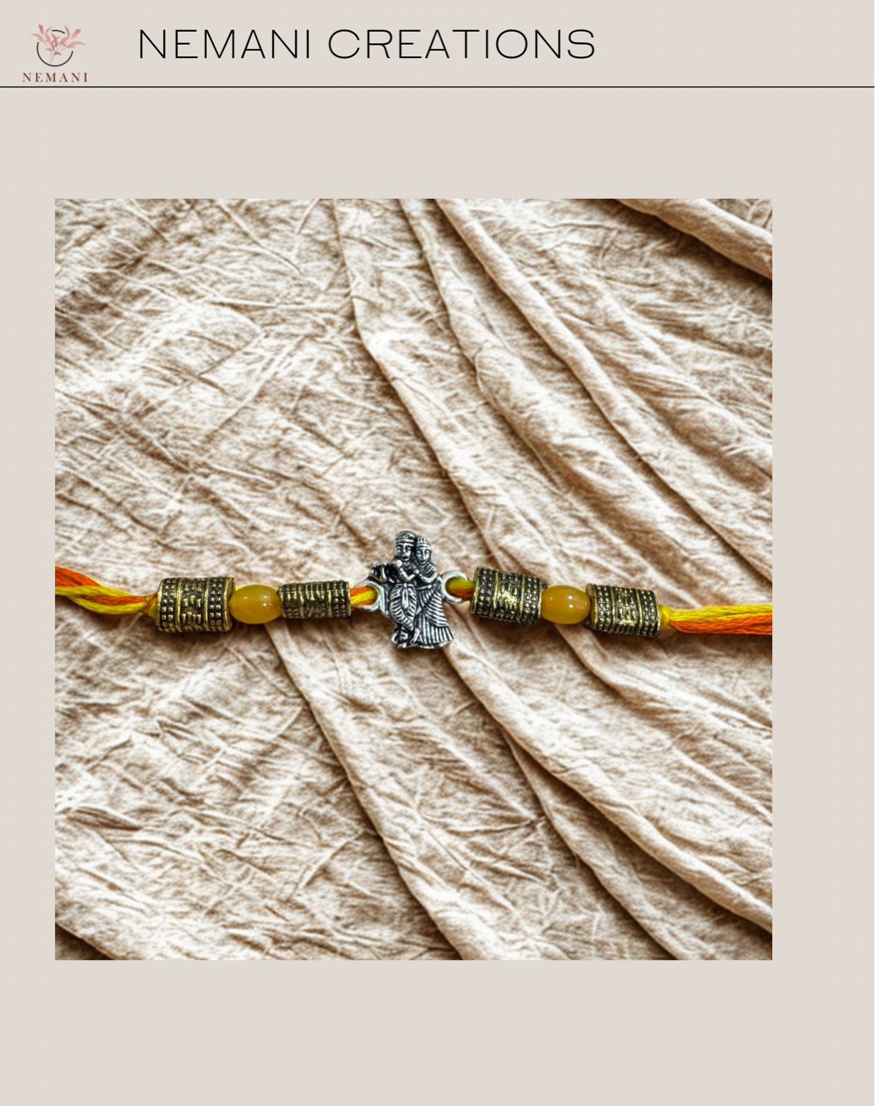 Krishna Flute Rakhi