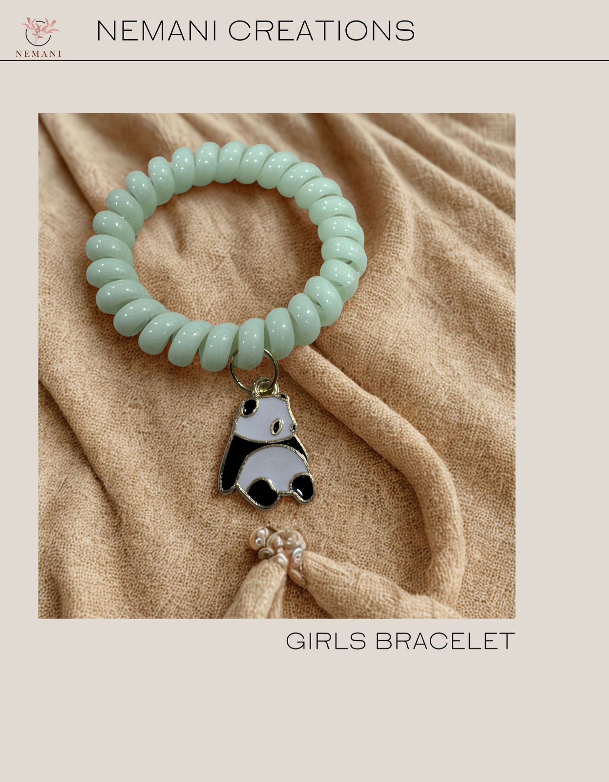 Panda Coil Bracelet