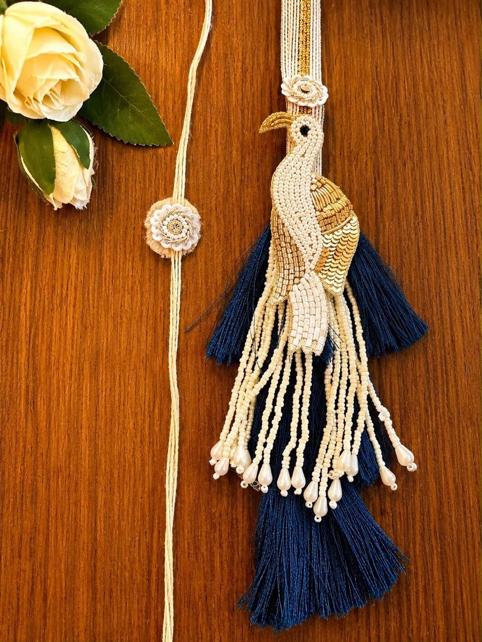 Peacock Rakhi set